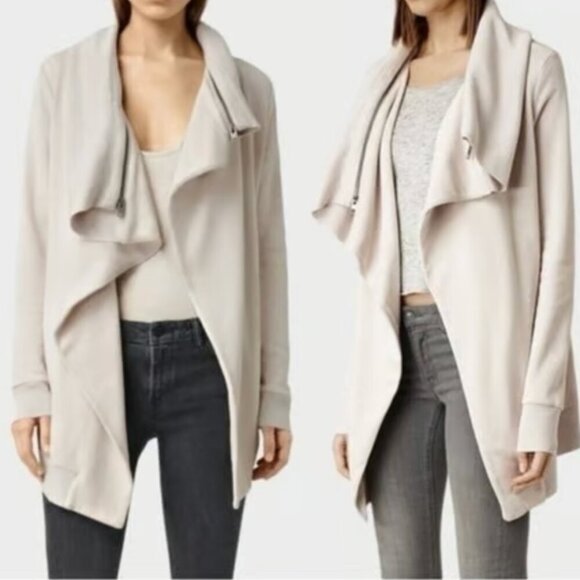 AllSaints Dhalia Sweat Jacket - Picture 5 of 9